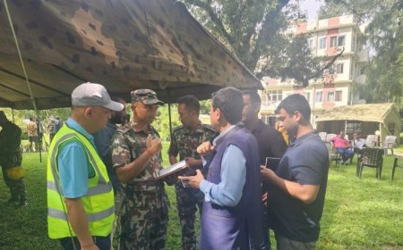 बाढी प्रभावित अपर त्रिशूली–३ए: प्राधिकरणको उच्चस्तरीय टोली फिल्डमा, विद्युत् पुनःस्थापना तीव्र