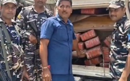 रक्सौलमा बोलेरोको छतमा गोप्य तहखाना बनाएर गाँजा तस्करी, सिम्रौनगढका दुई नेपाली पक्राउ