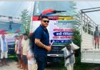 बाढी–पहिरोपीडितका लागि कोल्हवी–५ बाट राहत सामग्री बोकेको टोली भोटेकोसी, नुवाकोट र रसुवातर्फ प्रस्थान