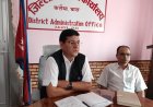 बाराका नवआगन्तुक प्रजिअ अधिकारीको प्रतिबद्धता : शान्ति सुरक्षा, सुशासन र तस्करी नियन्त्रणमा जोड