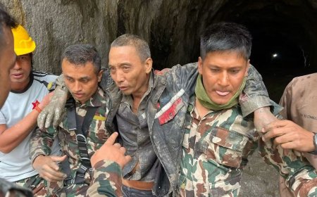 बाढी गएको ११औँ दिनमा माथिल्लो त्रिशुली–१ को टनेलबाट चिनियाँ नागरिकको उद्धार