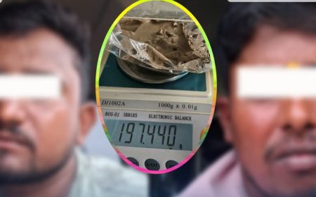 धनुषाबाट १९७ ग्रामभन्दा बढी खैरो हेरोइनसहित दुई जना पक्राउ