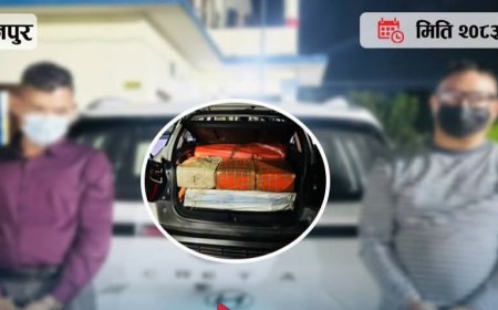 मनहरीमा १६२ किलो गाँजासहित दुई चालक पक्राउ