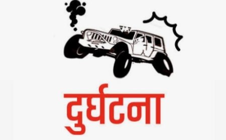 गोरखामा ब्रेक फेल भएर जीप दुर्घटना, २ गम्भीरसहित ८ जना घाइते
