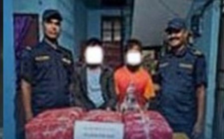 गाँजा तस्कर भाग्न खोजेपछि प्रहरीले चलायो २ राउण्ड हवाई फायर, ३० किलो गाँजासहित ३ पक्राउ