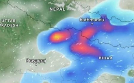 जलमौसम पूर्वानुमान महाशाखाको चेतावनी: आजदेखि शुक्रबारसम्म देशका विभिन्न स्थानमा अति भारी वर्षा र हावाहुरीको सम्भावना