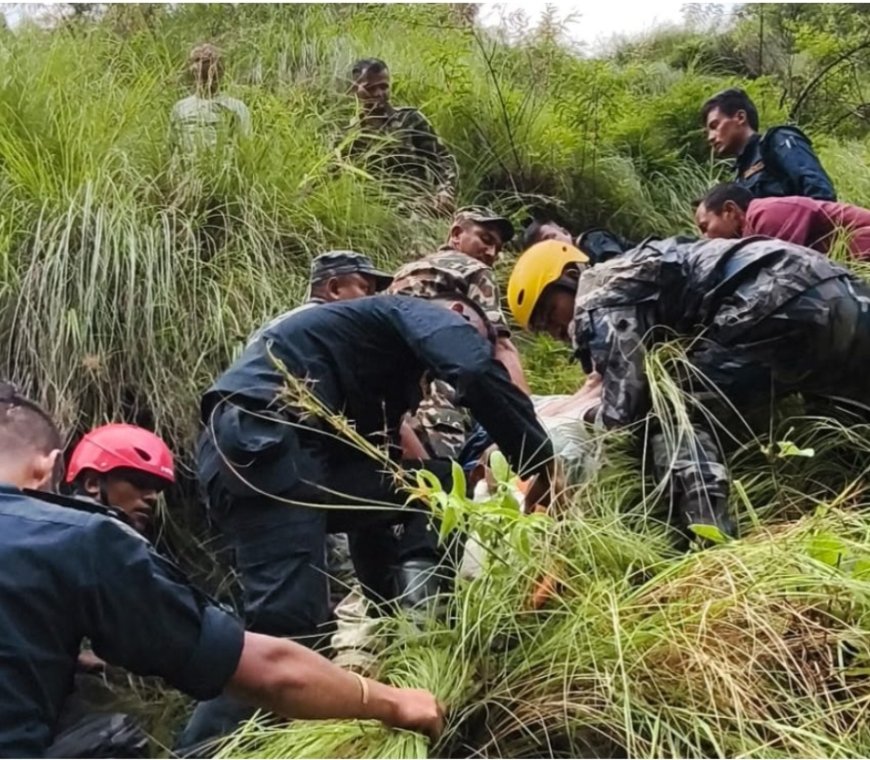 इन्द्रसरोवरमा इभी गाडी दुर्घटना: चार मृतकमध्ये दुई जनाको परिचय खुल्यो, चार घाइते