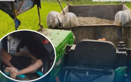 नवलपरासी पूर्वमा ट्याक्टर दुर्घटना, चालकको मृत्यु