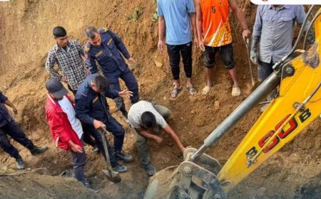 बागलुङमा सडक खन्ने क्रममा माटोको ढिस्को खस्दा दुई मजदुरको मृत्यु, एक गम्भीर घाइते