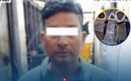 सिरहामा ९० किलो गाँजाजस्तो पदार्थ बरामद, एक जना पक्राउ