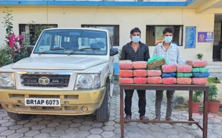 हेटौँडामा ४२ किलोभन्दा बढी गाँजासहित दुई भारतीय नागरिक पक्राउ