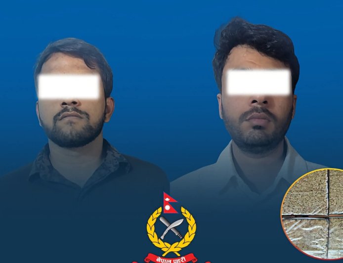 अमेरिकाबाट कुरियरमार्फत आएको गाँजासहित दुई भारतीय नागरिक पक्राउ
