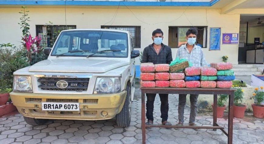 हेटौँडामा ४२ किलोभन्दा बढी गाँजासहित दुई भारतीय नागरिक पक्राउ