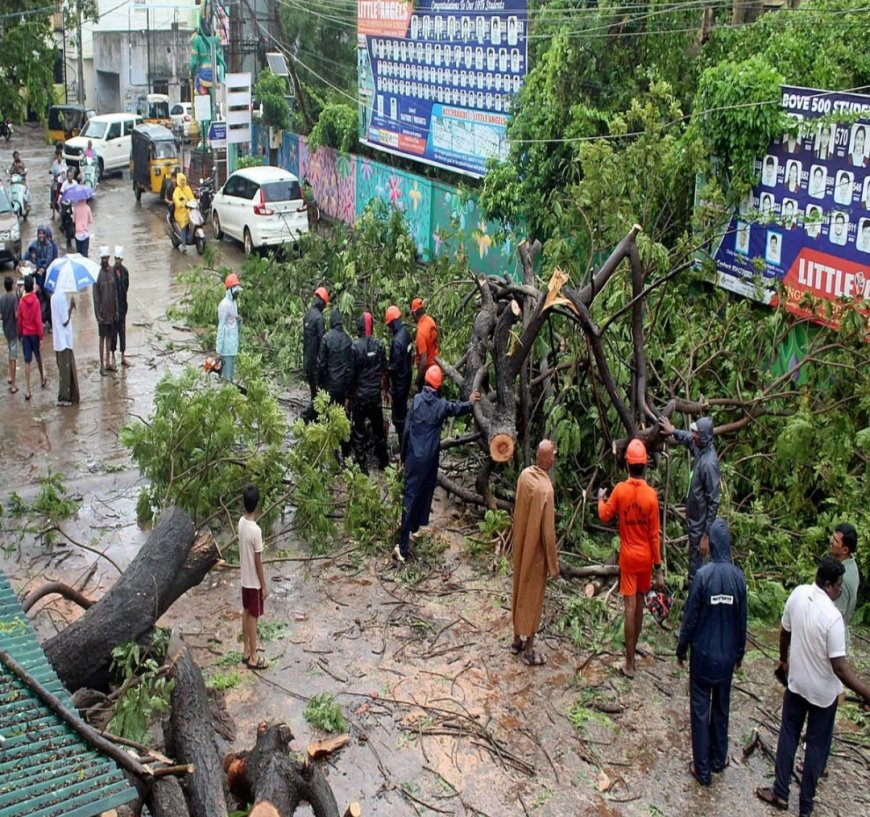 चक्रवात ‘अर्नब’को प्रभाव: भारतको आन्ध्र प्रदेशमा भारी क्षति, १ लाख ८० हजारभन्दा बढी सुरक्षित स्थानमा